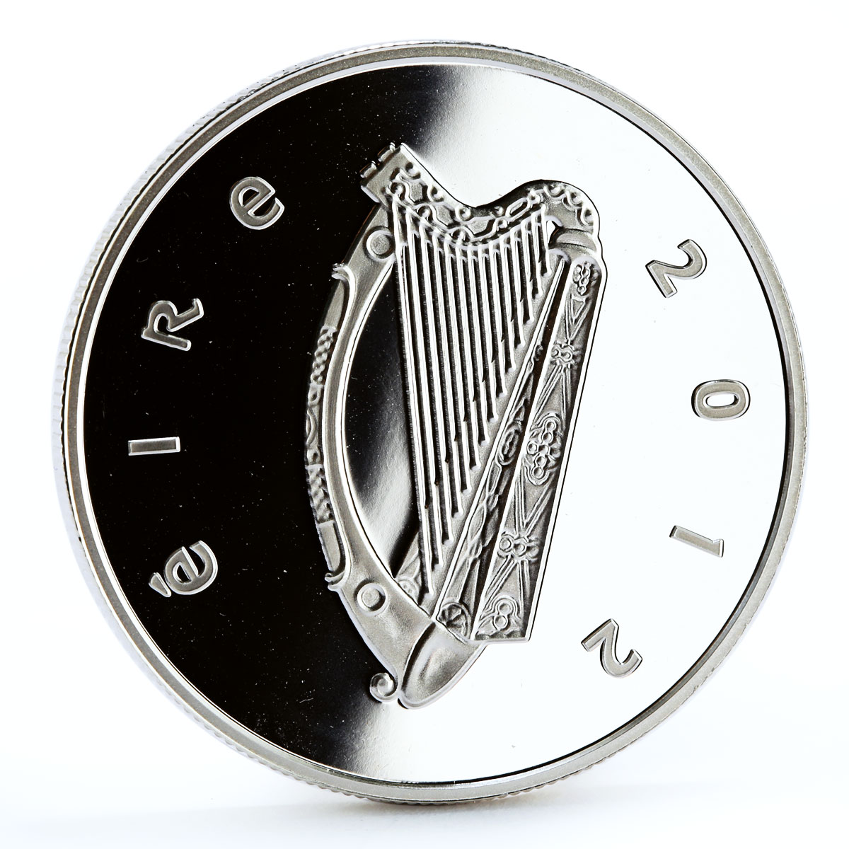 Ireland 15 euro Symbols of Irish Coinage Wolfhound Dog Animals silver coin 2012