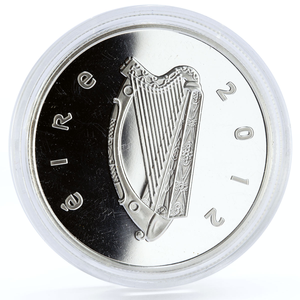 Ireland 15 euro Symbols of Irish Coinage Wolfhound Dog Animals silver coin 2012