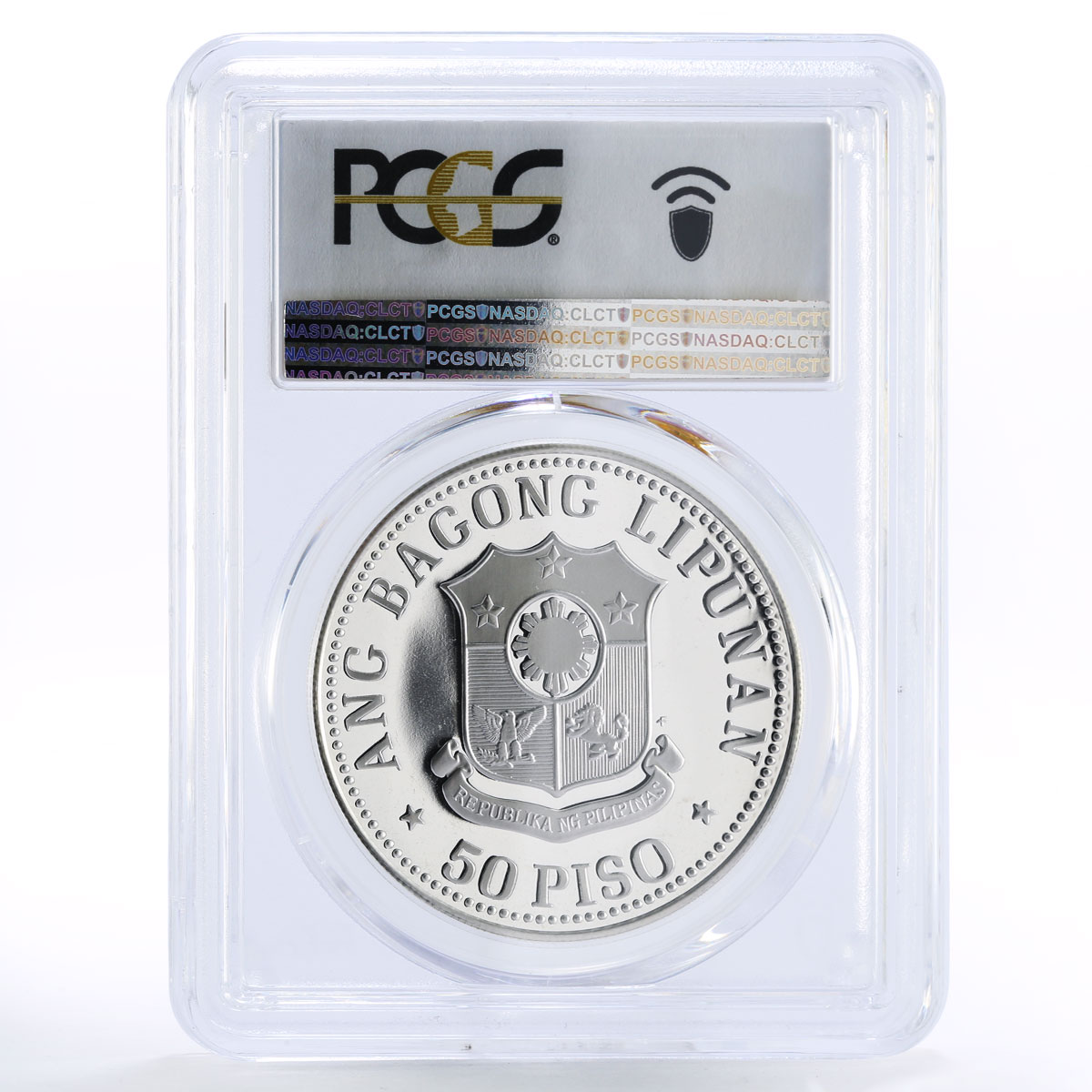 Philippines 50 piso Manuel Quezon PR70 PCGS proof silver coin 1978