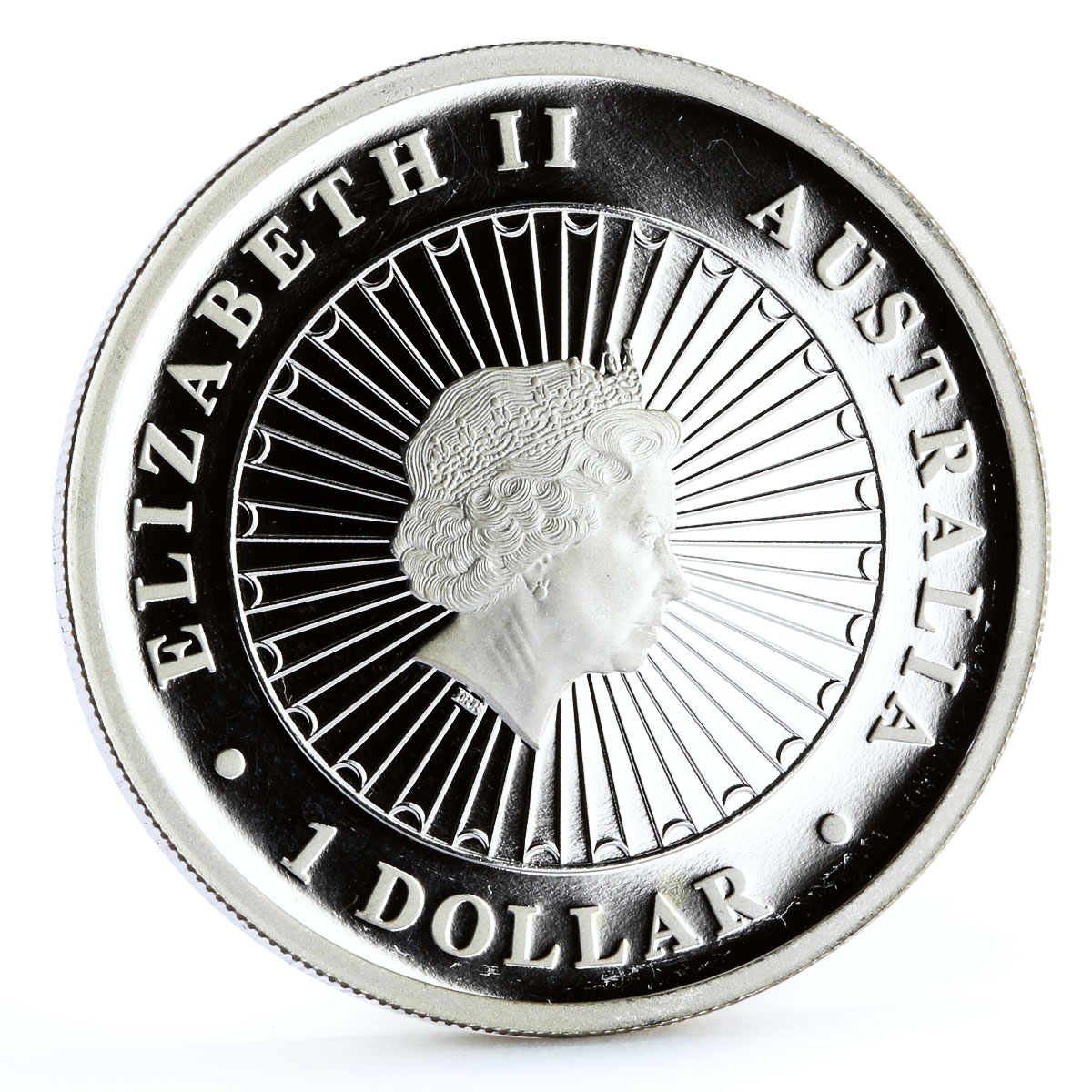 Australia 1 dollar Australian Opal series The Koala Fauna silver coin 2012