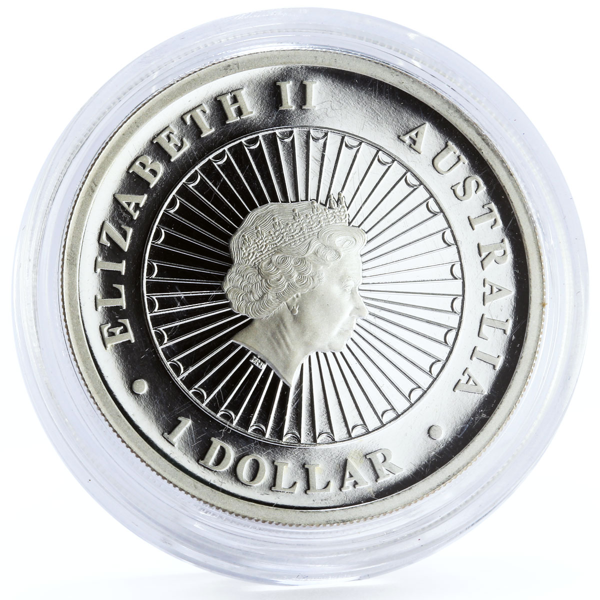 Australia 1 dollar Australian Opal series The Koala Fauna silver coin 2012