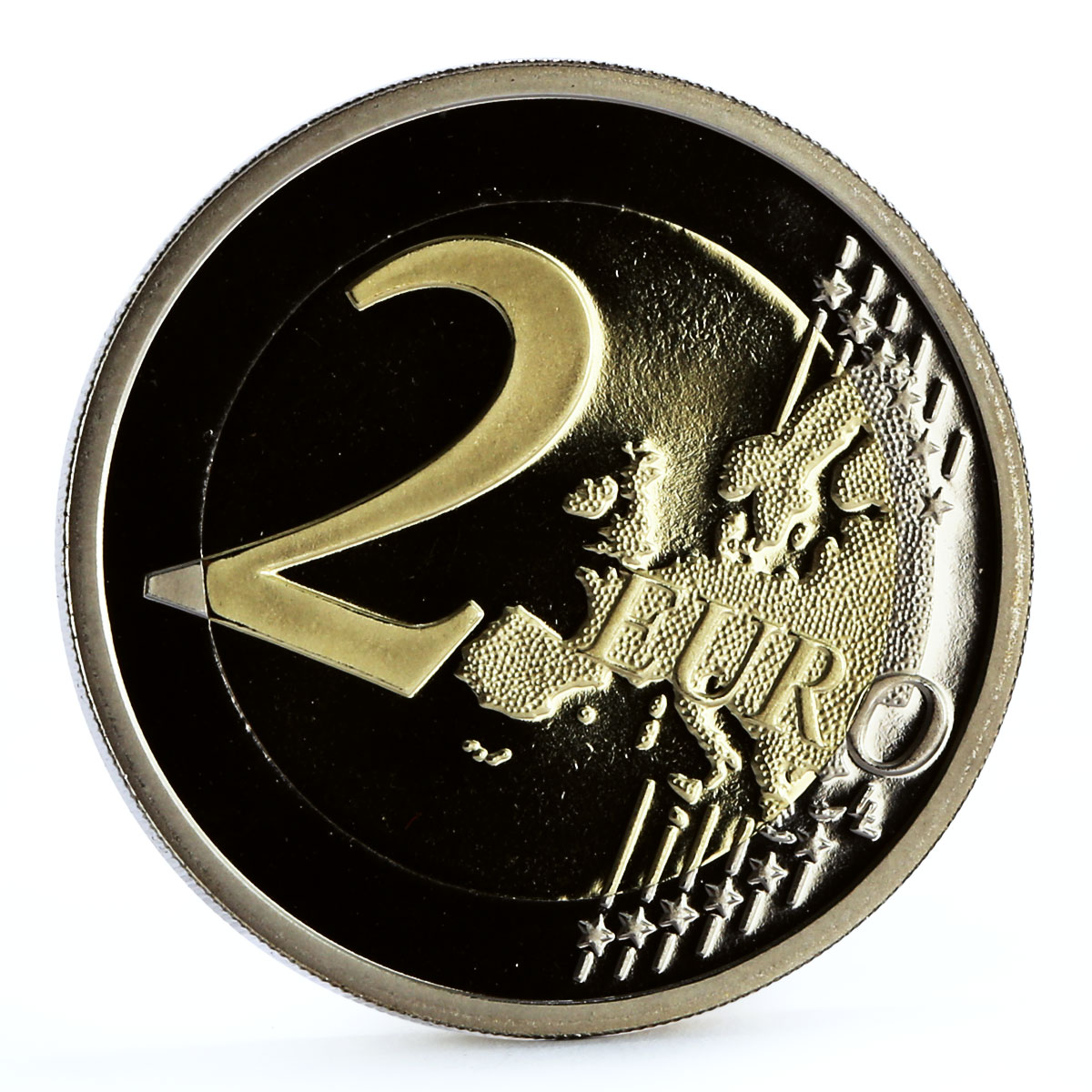Monaco 2 euro Accession to the United Nations Dove Bird proof CuNi coin 2013