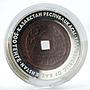 Kazakhstan 500 tenge Denga ancient series proof silver coin 2004