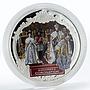 Fiji set 3 coins Romanov family Alexander III colored silver 2012