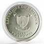 Cameroon 1000 francs Unicorn opal silver coin 2012