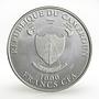 Cameroon 1000 francs Unicorn opal silver coin 2012