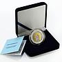 Ghana 5 cedis The Talisman of Luck gilded proof silver coin 2013