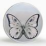 Sao Tome and Principe 1000 dobras Butterfly hologram silver coin 1998