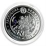 Belarus 10 Roubles Series Beauty of Flowers Carnation Flora Proof coin 2013
