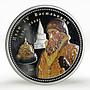 Mongolia 1000 togrog Tsar Ivan IV colored proof silver coin 2007