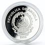 Angola 100 kwanzas Summer Olympics Sydney proof silver coin 1999