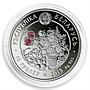 Belarus 10 Roubles Series Beauty of Flowers Lilium Flora Proof coin 2013