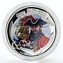 Niue set of 4 coins Real Pirates of Caribbean colored silver coin 2011