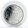 Sri Lanka 1000 rupees 50th Anniversary Employers Provident Fund nickel coin 2008