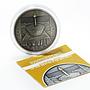 Belarus 20 rubles Bogach grain with candle silver coin 2005