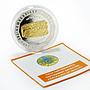 Kazakhstan 500 tenge The Golden Deer proof silver coin 2004