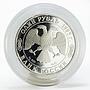 Russia 1 ruble Red Book Dolphin Aphalina proof silver coin 1995