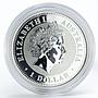 Australia 1 Dollar Year of the Goat Lunar Series I silver coin 2003