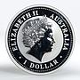 Australia 1 Dollar Year of the Goat Lunar Series I silver coin 2003