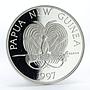 Papua New Guinea 5 kina Summer Olympics Sydney Sailboarding silver coin 1997