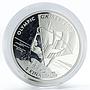 Papua New Guinea 5 kina Summer Olympics Sydney Sailboarding silver coin 1997