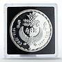 Egypt 5 pounds Sphinx proof silver coin 1993