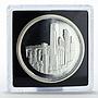 Egypt 5 pounds Ancient ruins proof silver coin 1994