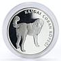 Turkey 20 lira Kangal Dog animal proof silver coin 2005