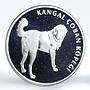 Turkey 20 lira Kangal Dog animal proof silver coin 2005