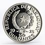 Paraguay 150 guaranies Veracruz Ceramica Vase silver coin 1973