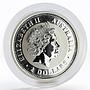 Australia 2 dollars Kookaburra birds fauna silver coin 2oz 2006