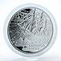 Belarus 20 roubles Sailing Ships Amerigo Vespucci Compass hologram silver 2010