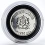 Morocco 200 dirhams 35th Anniversary of Independence silver coin 1990