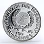 Paraguay 150 guaranies Francisco Solano Lopez arms silver coin 1973