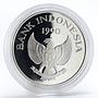 Indonesia 10 000 Rupiah Save the Children proof silver coin 1990