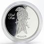 Cape Verde 50 Escudos Red Kite bird proof silver coin 2006