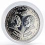 Haiti 100 Gourdes Sadat-Begin Peace Talks proof silver coin 1977