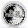Haiti 100 Gourdes Sadat-Begin Peace Talks proof silver coin 1977