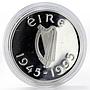 Ireland 1 Pound United Nations proof silver coin 1995