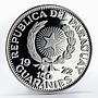 Paraguay 150 guaranies General Alfredo Stroessner arms silver coin 1972