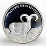 Turkey 20 lira Anatolian Mouflon animal proof silver coin 2005