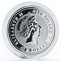 Niue 1 dollar World War II, 60th Anniversary silver 2005