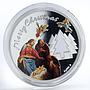 Cameroon 500 francs Magic of Christmas proof silver coin 2017