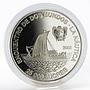 Ecuador 25000 sucres Sailing Raft Ship proof silver coin 2002