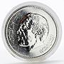 Morocco 50 dirhams 50th Birthday - King Hassan silver coin 1979