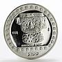 Mexico 100 pesos Brasero Efigie The Aztek Collection proof silver coin 1992