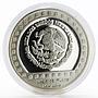 Mexico 100 pesos Brasero Efigie The Aztek Collection proof silver coin 1992