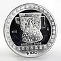 Mexico 100 pesos Brasero Efigie The Aztek Collection proof silver coin 1992