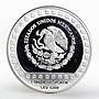 Mexico 100 pesos Brasero Efigie The Aztek Collection proof silver coin 1992