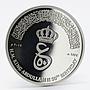 Jordan 10 dinars 50th Birthday H.M. King Abdullah II proof silver coin 2012